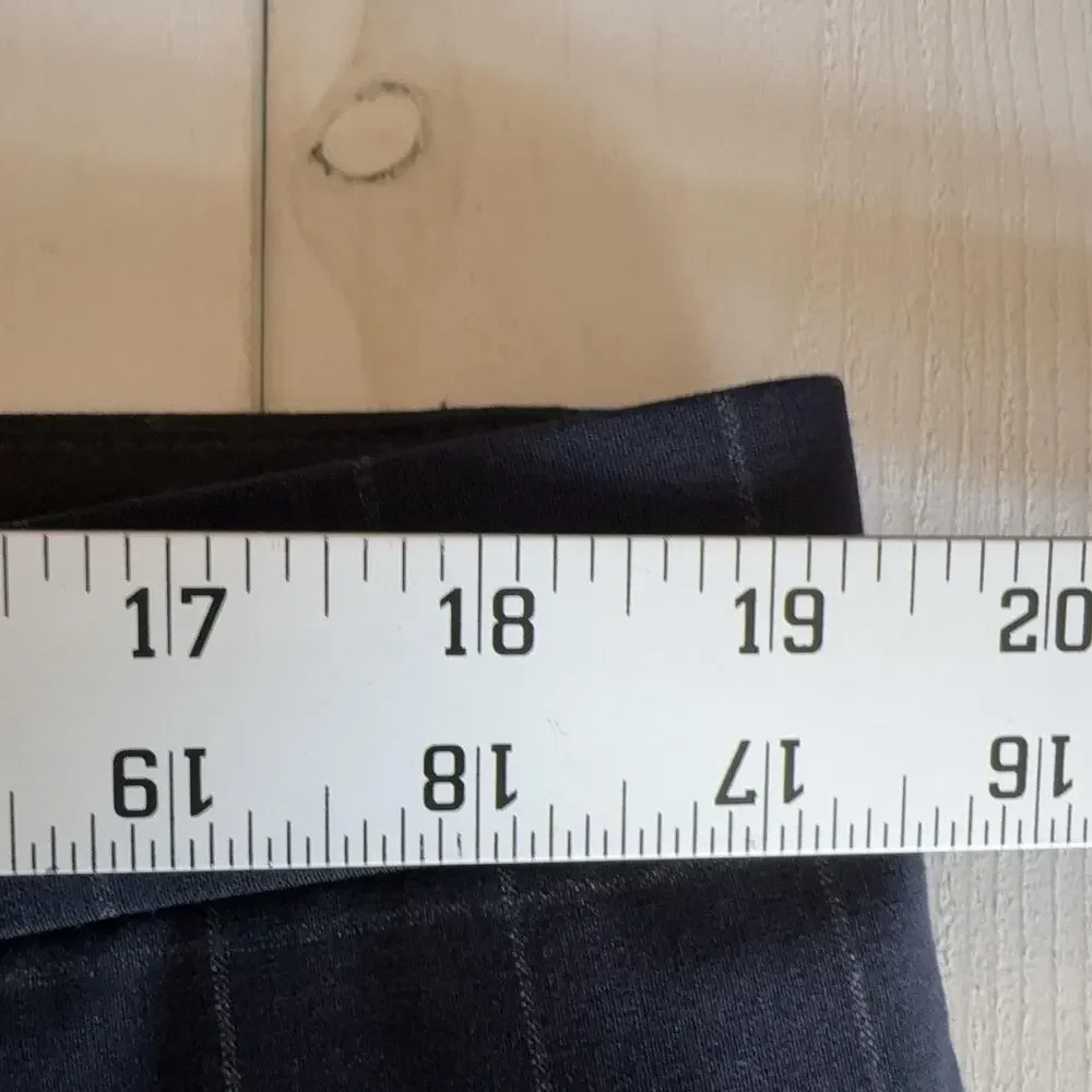 Brooks Brothers Dress Pants Mens 38x32 Navy Check Stretch Wool Blend Business - Picture 11 of 15